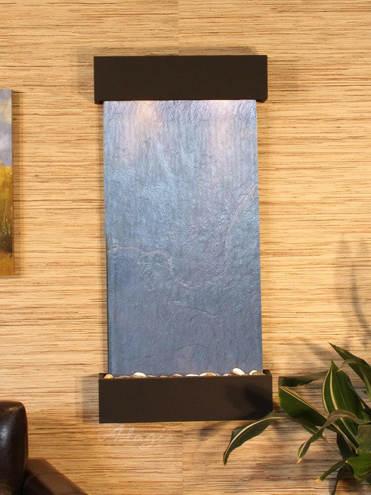 Whispering Creek Water Fountain | Vertical Wall-Mounted | Adagio Water Features
