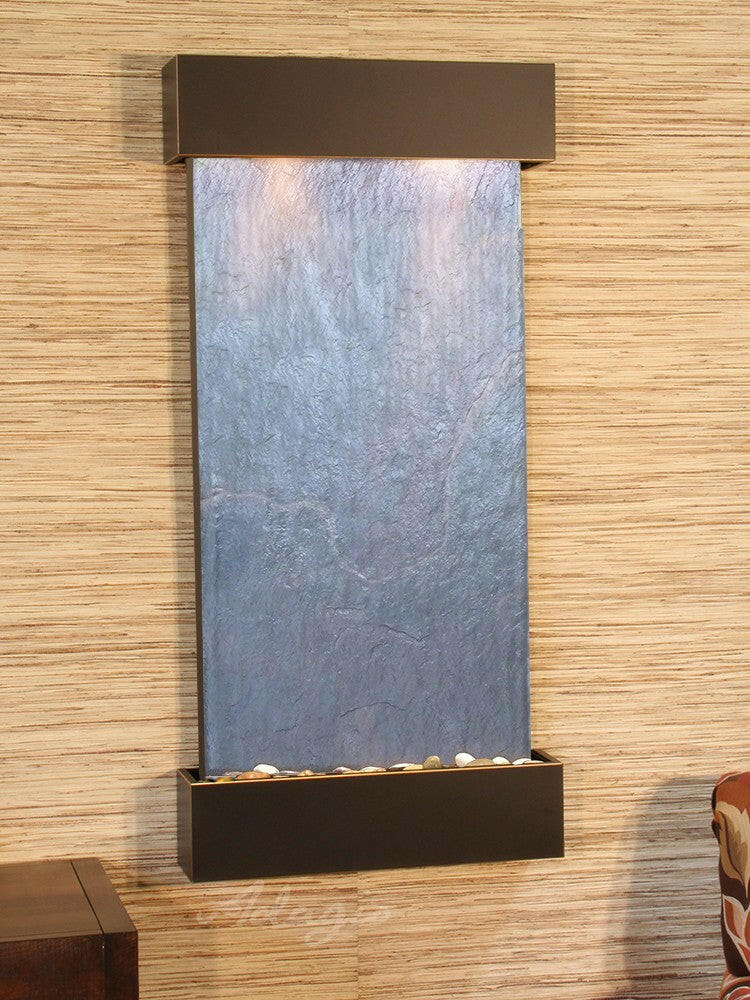 Whispering Creek Water Fountain | Vertical Wall-Mounted | Adagio Water Features