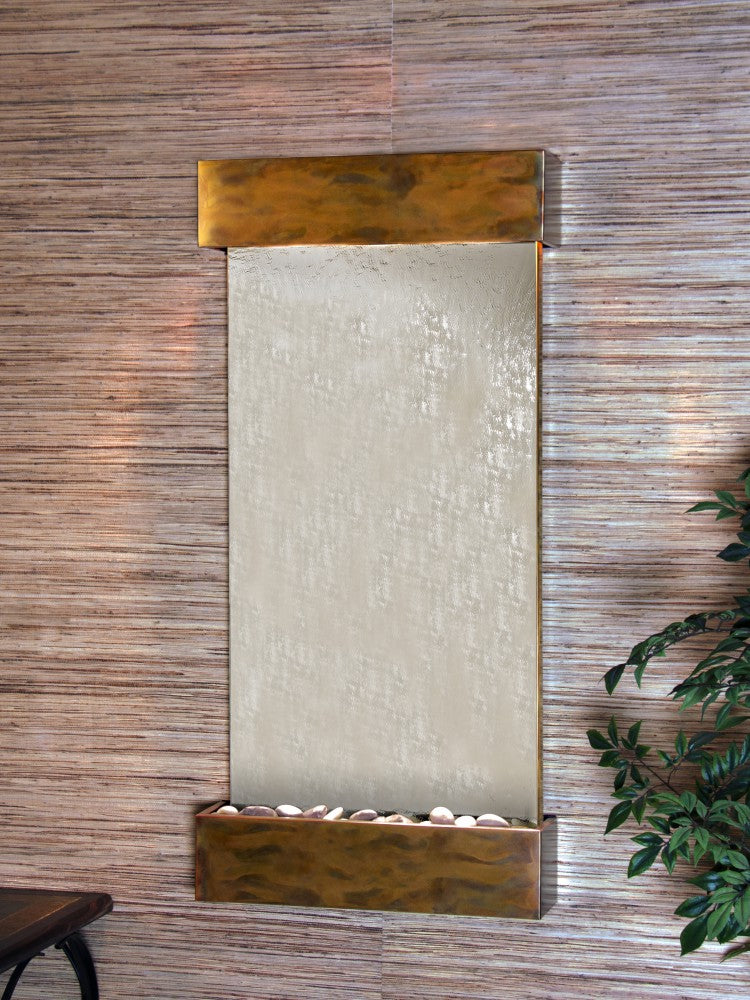 Whispering Creek Water Fountain | Vertical Wall-Mounted | Adagio Water Features