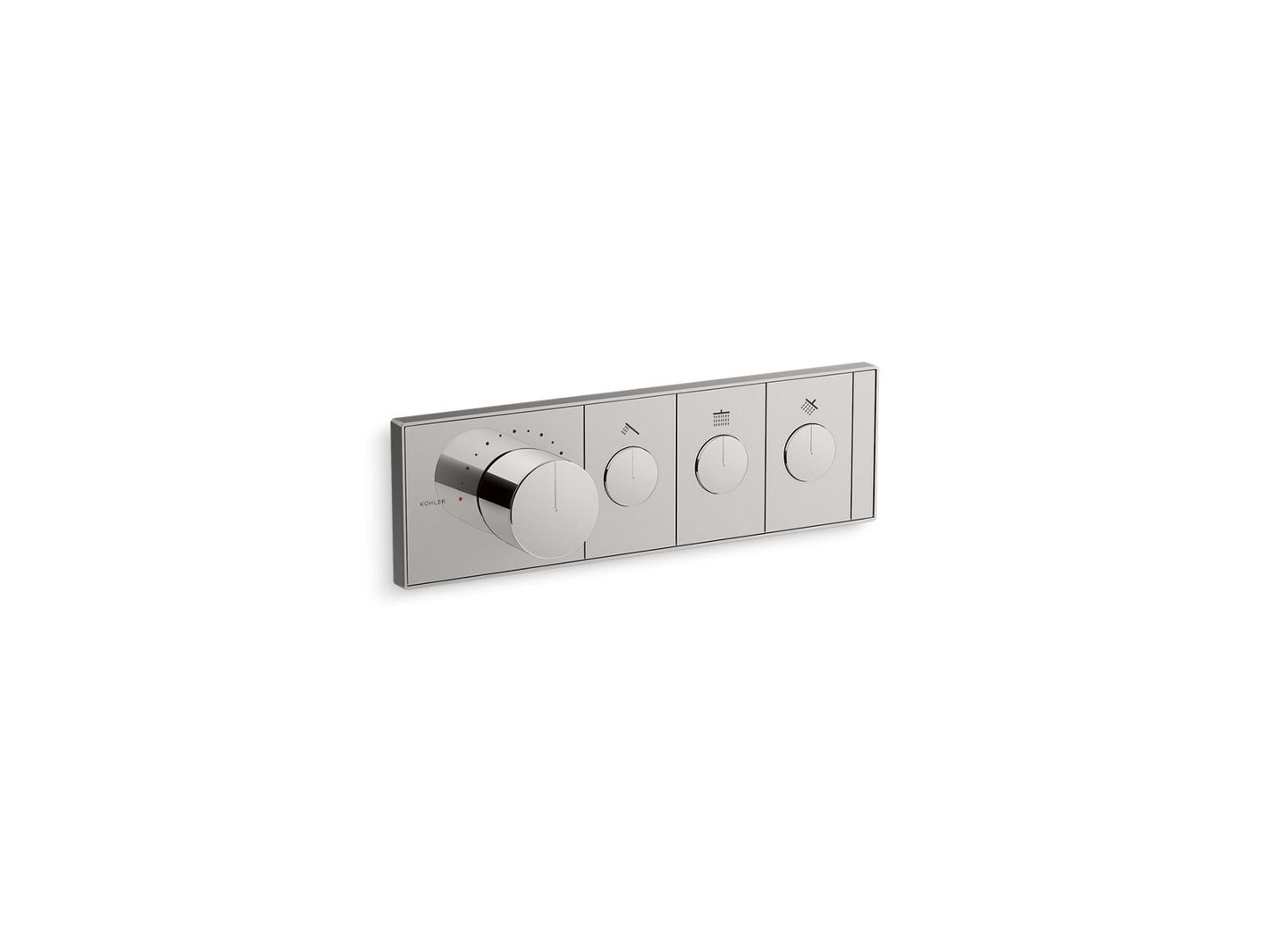 KOHLER K-26347-9 Anthem Three-outlet Recessed Mechanical Thermostatic Valve Control