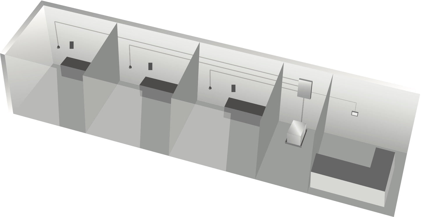 ThermaSol Essential Day Spa System Package (DS) - Commercial Multi-Room Steam Solution