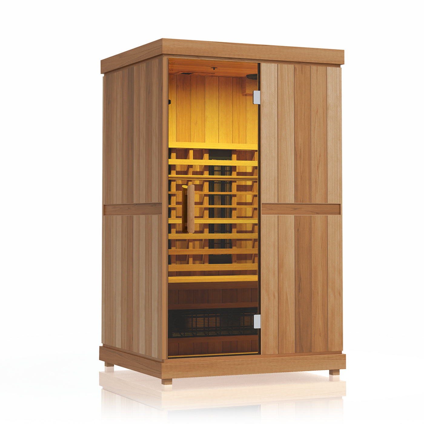 Finnmark Designs 2-Person Full Spectrum Infrared Sauna + Red Light Therapy | FD-KN002
