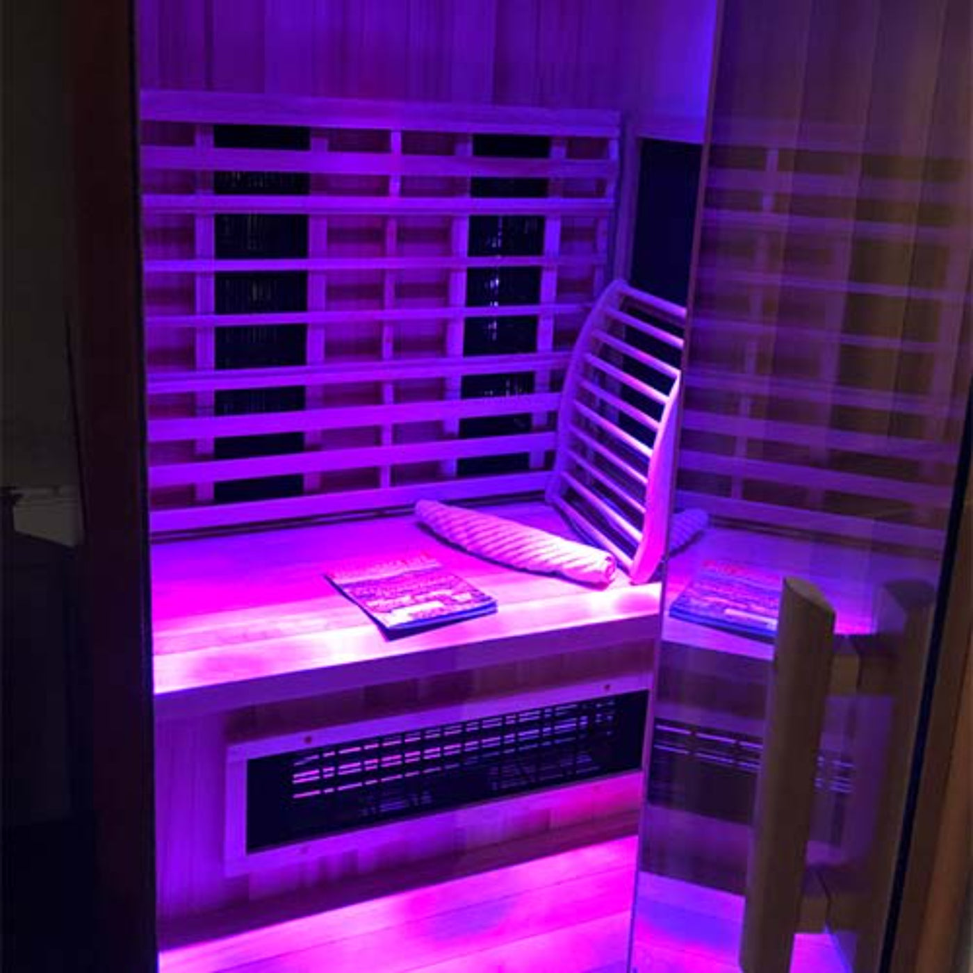 Finnmark Designs 2-Person Full Spectrum Infrared Sauna + Red Light Therapy | FD-KN002