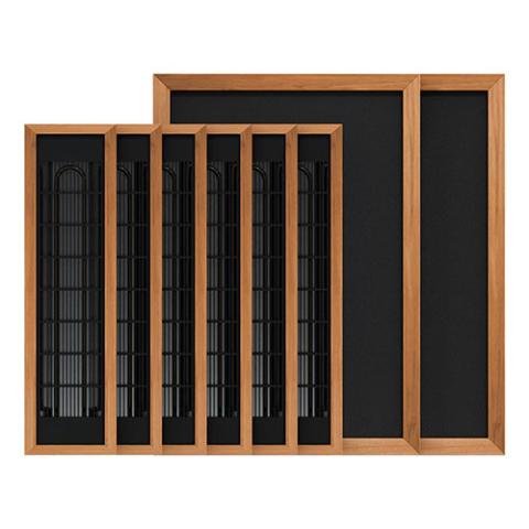 Finnmark Full Spectrum+™ Ceramic & Carbon Infrared Sauna Heater Kit (120V, WiFi Control)