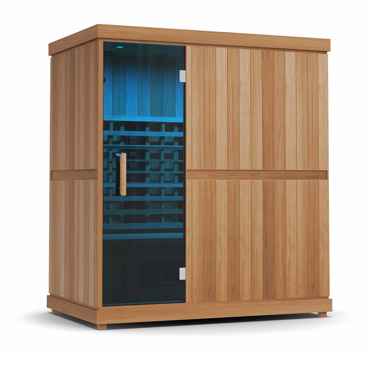 Finnmark Designs 3-4-Person Full Spectrum Infrared Sauna + Red Light Therapy | FD-KN003