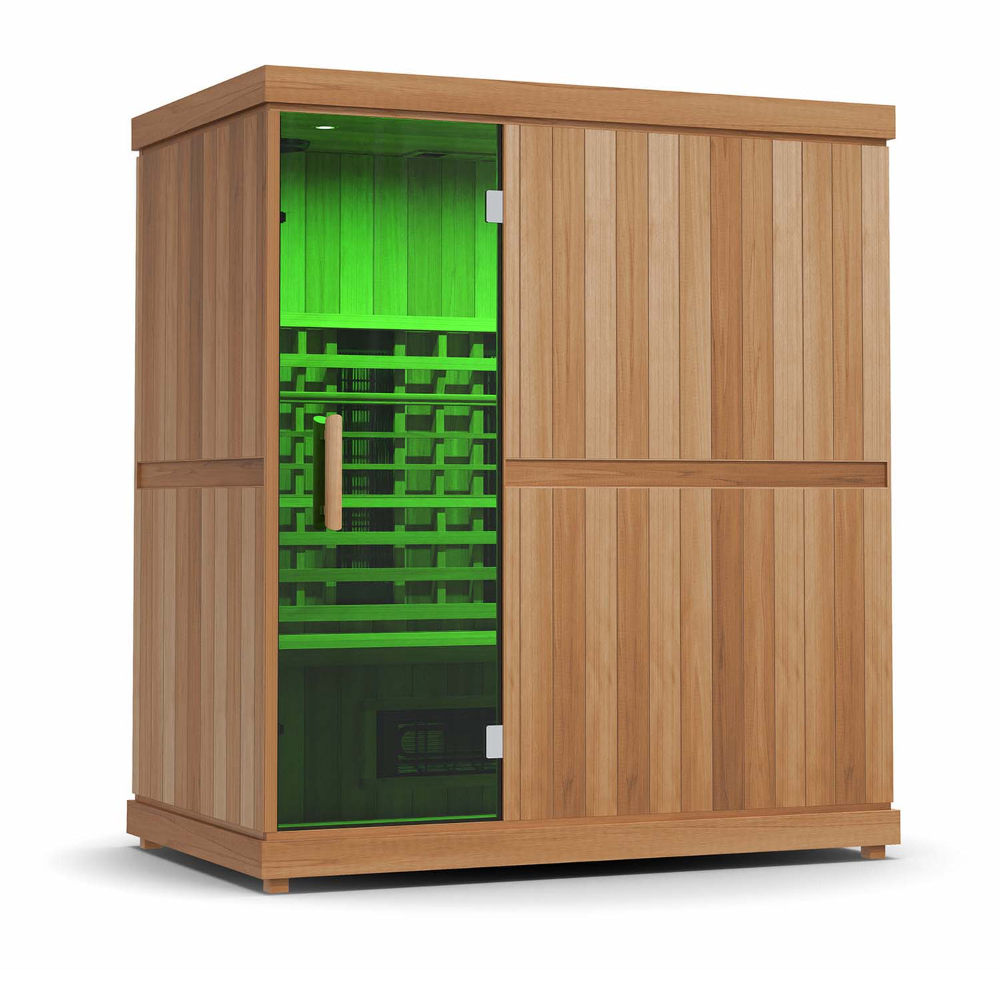 Finnmark Designs 3-4-Person Full Spectrum Infrared Sauna + Red Light Therapy | FD-KN003