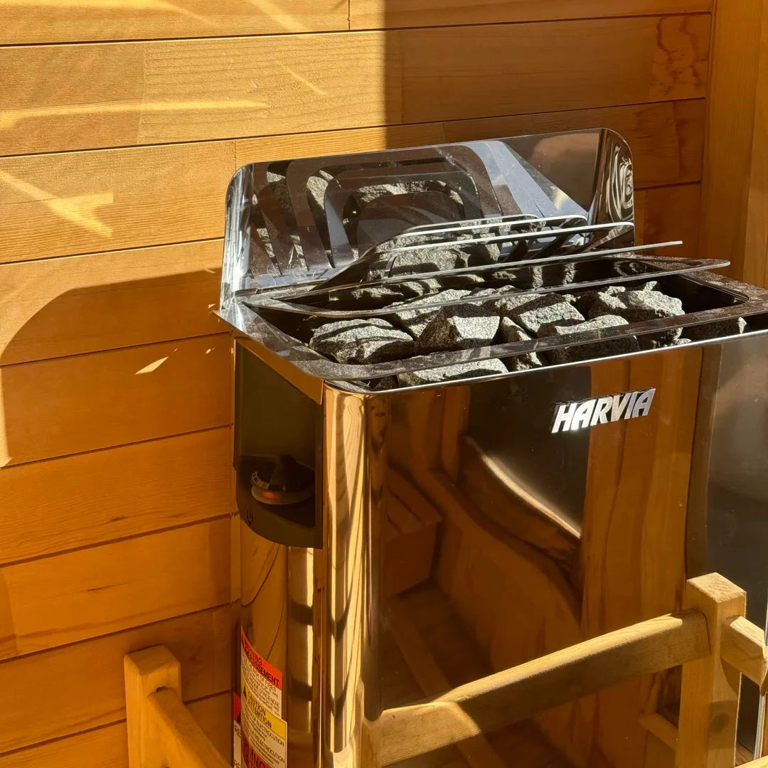 Harvia SWS80 The Wall Series 8kW Stainless Steel Sauna Heater HSWS8U1B