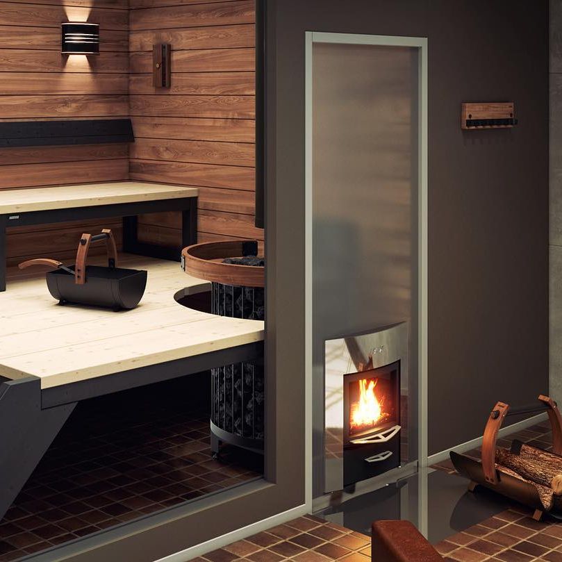 Harvia Legend 300 Duo Wood-Burning Sauna Stove WK300LDLUX