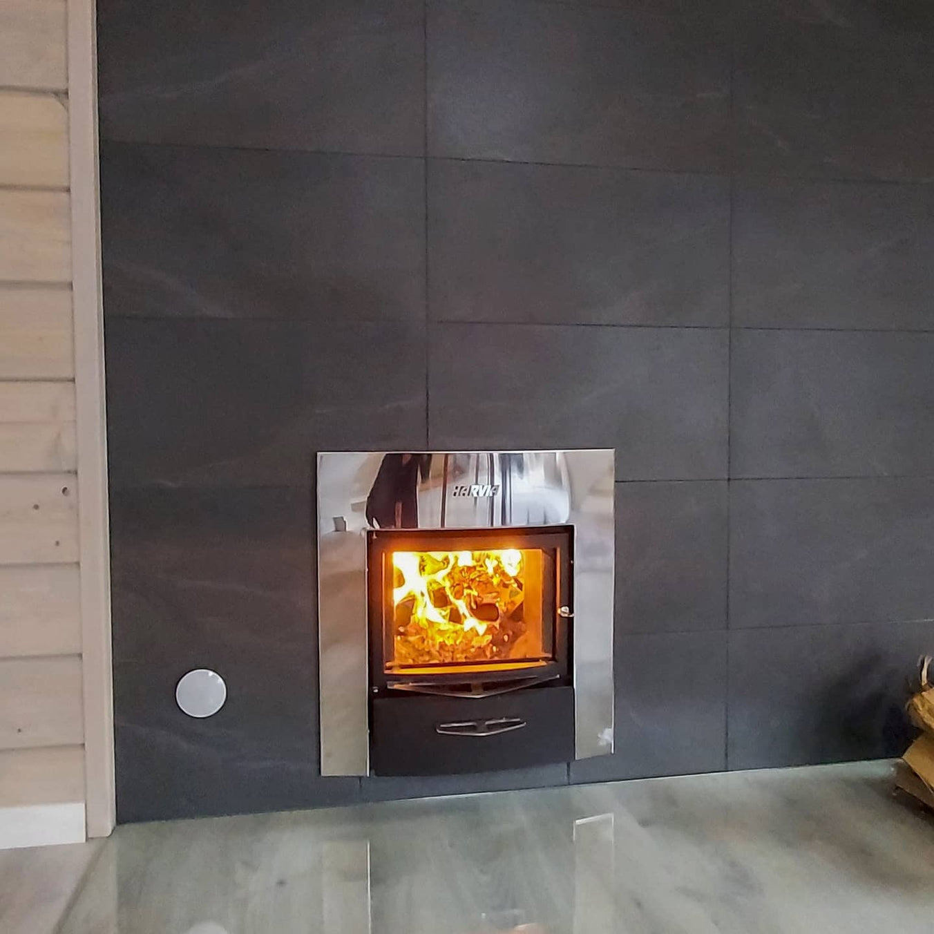 Harvia Pro 36 Duo Steel Wood-Burning Sauna Stove WK360SLUX