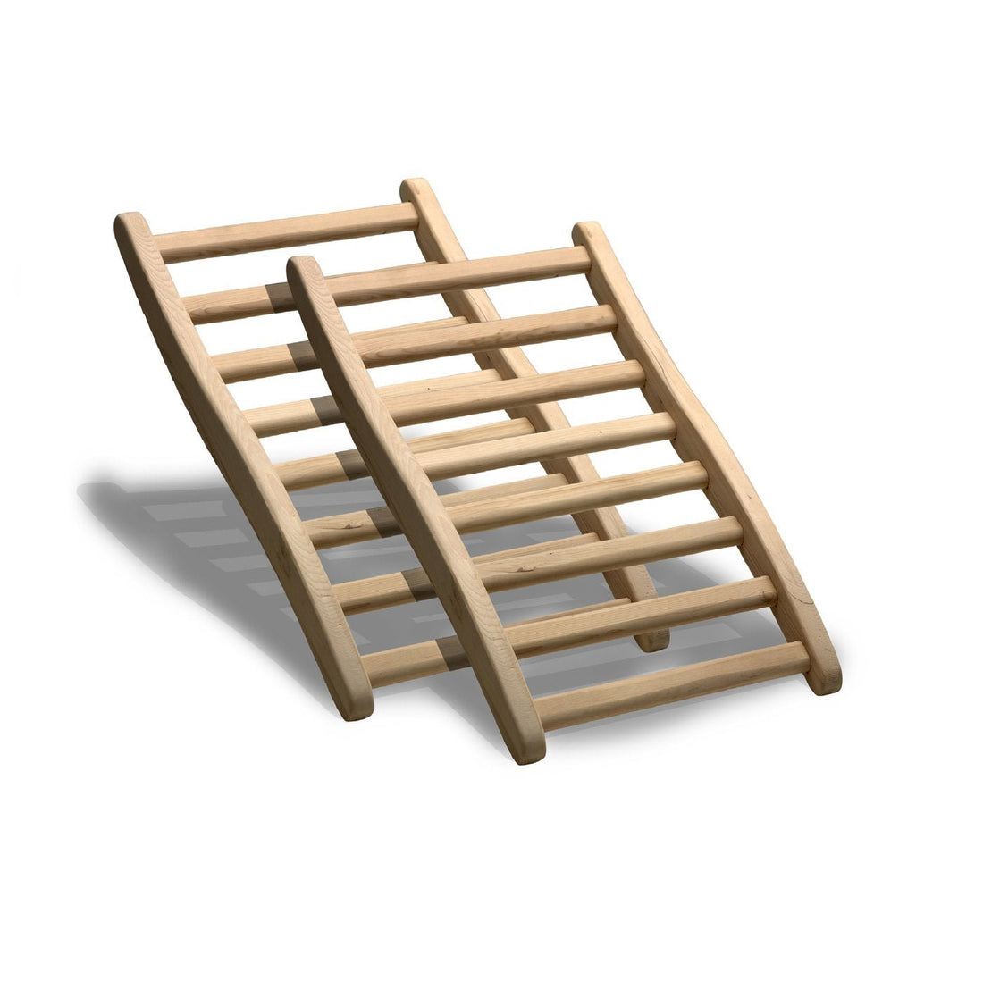Golden Designs Ergonomic S-Shape Sauna Backrest Set - Hemlock (2 Pack)
