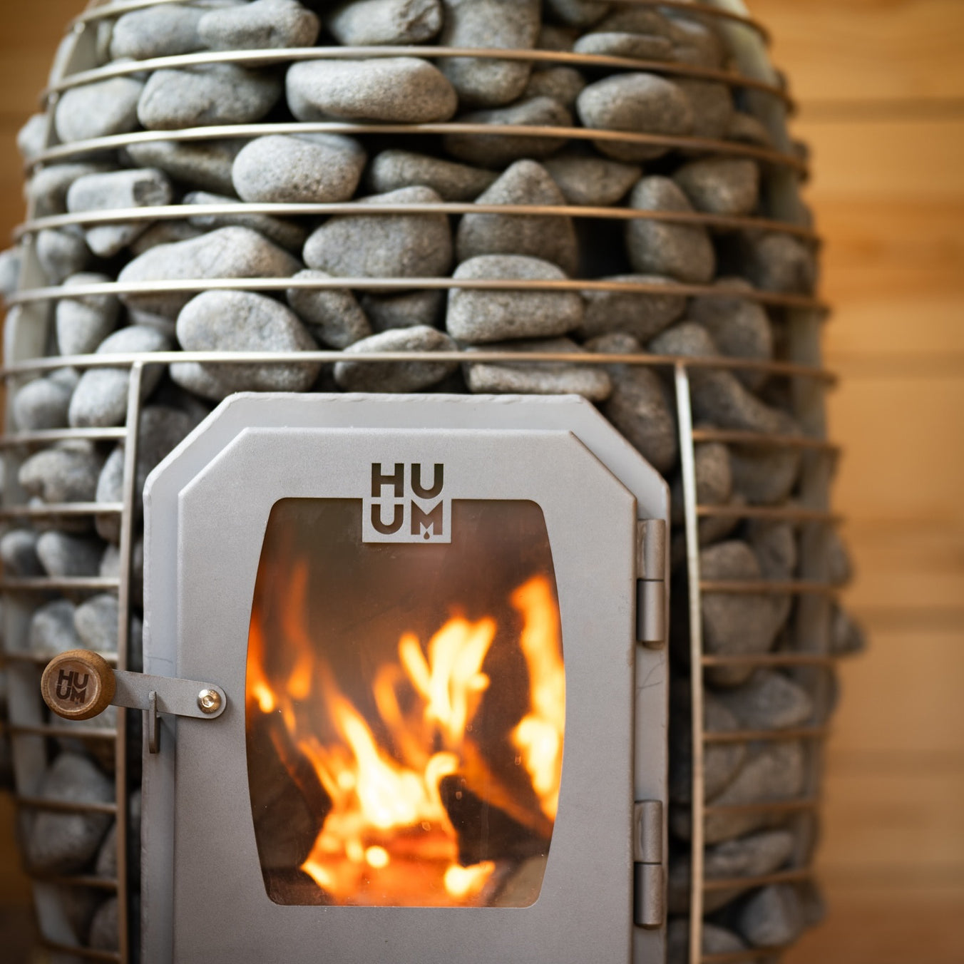 HUUM Hive Wood 17 kW Wood-Burning Sauna Stove Package