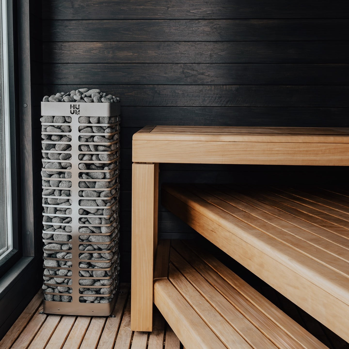 HUUM STEEL Series 9.0kW Sauna Heater Package