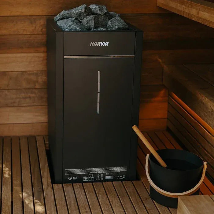 Harvia Virta Combi HL8U1SA 8kW Electric Sauna Heater Package