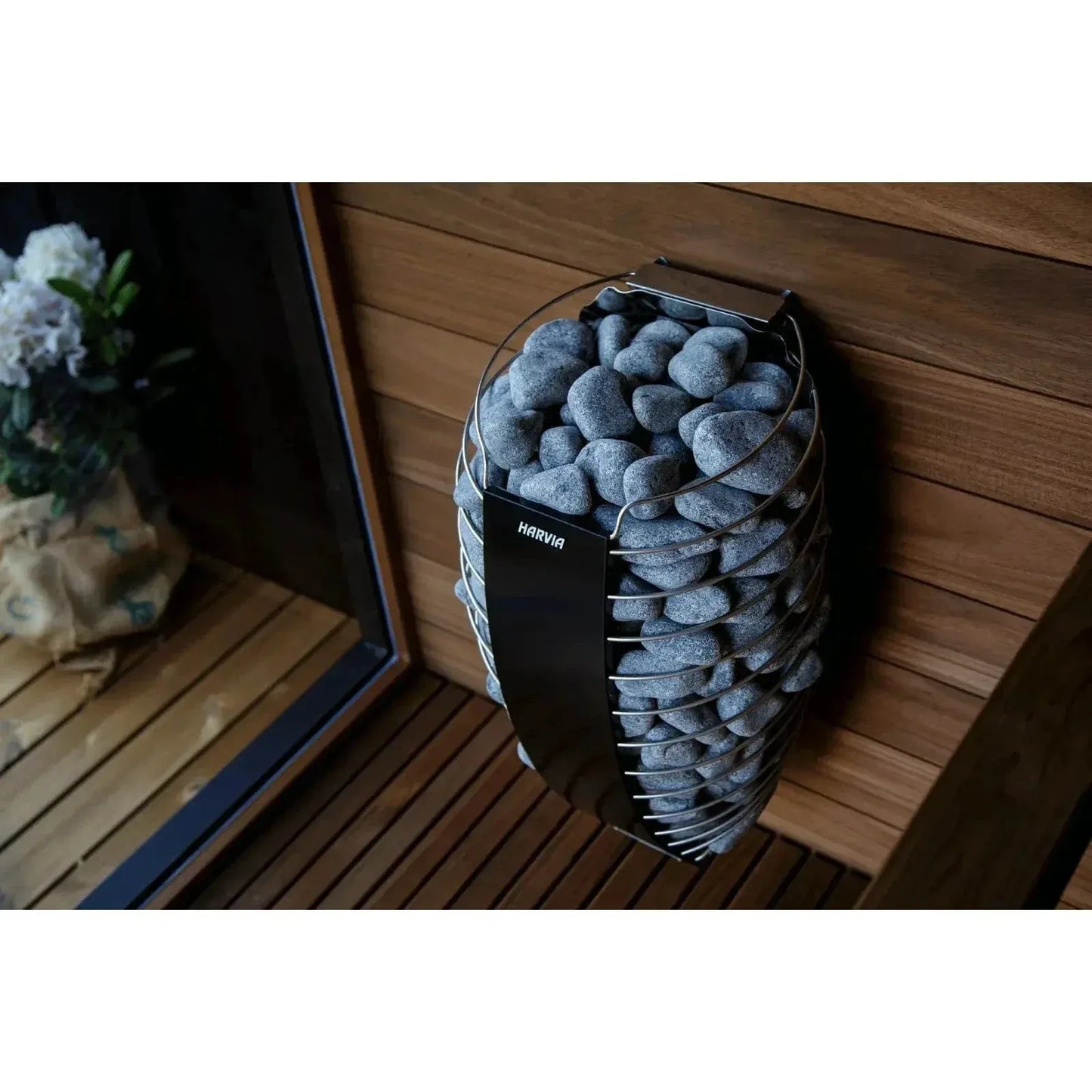 Harvia Spirit SP80E 8kW Electric Sauna Heater Package