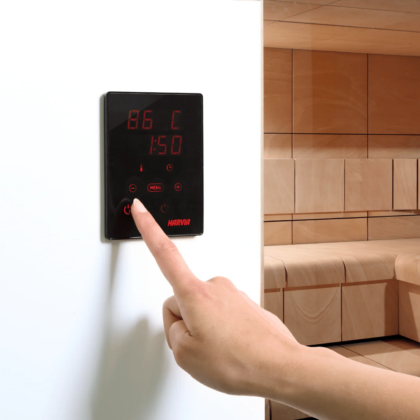 Harvia Virta Combi HL8U1SA 8kW Electric Sauna Heater Package