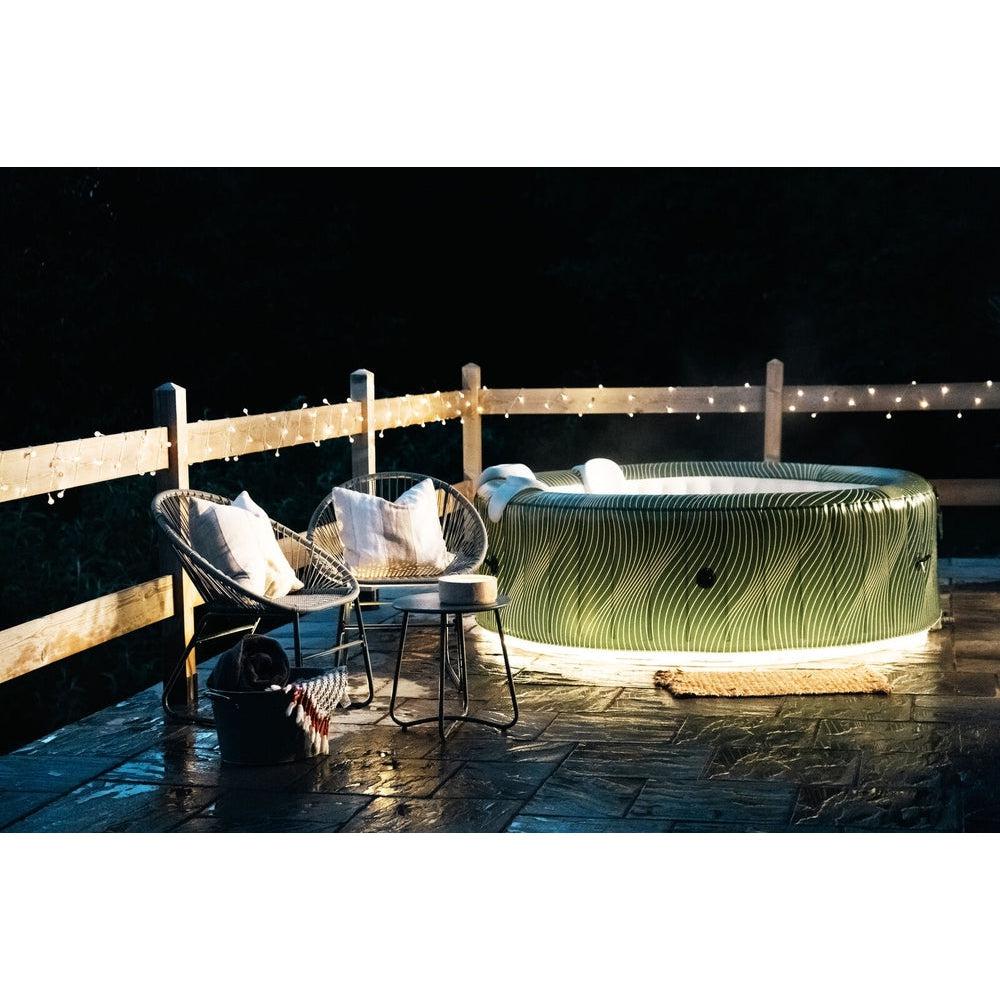 MSPA COMFORT Meteor Round 6 Person Inflatable Hot Tub Spa