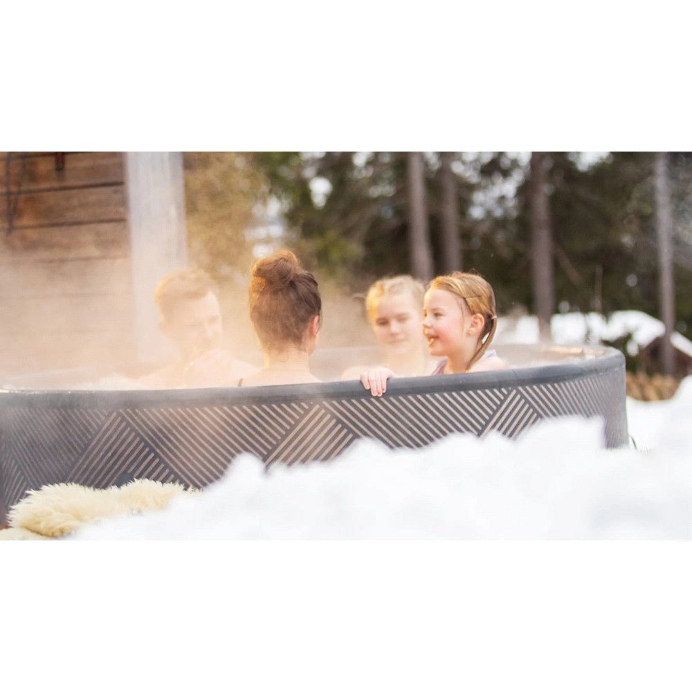 MSPA FRAME Mono Round 6 Person Inflatable Hot Tub Spa