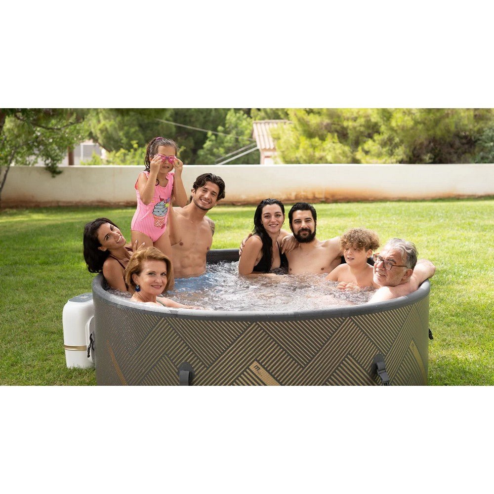 MSPA FRAME Mono Round 6 Person Inflatable Hot Tub Spa