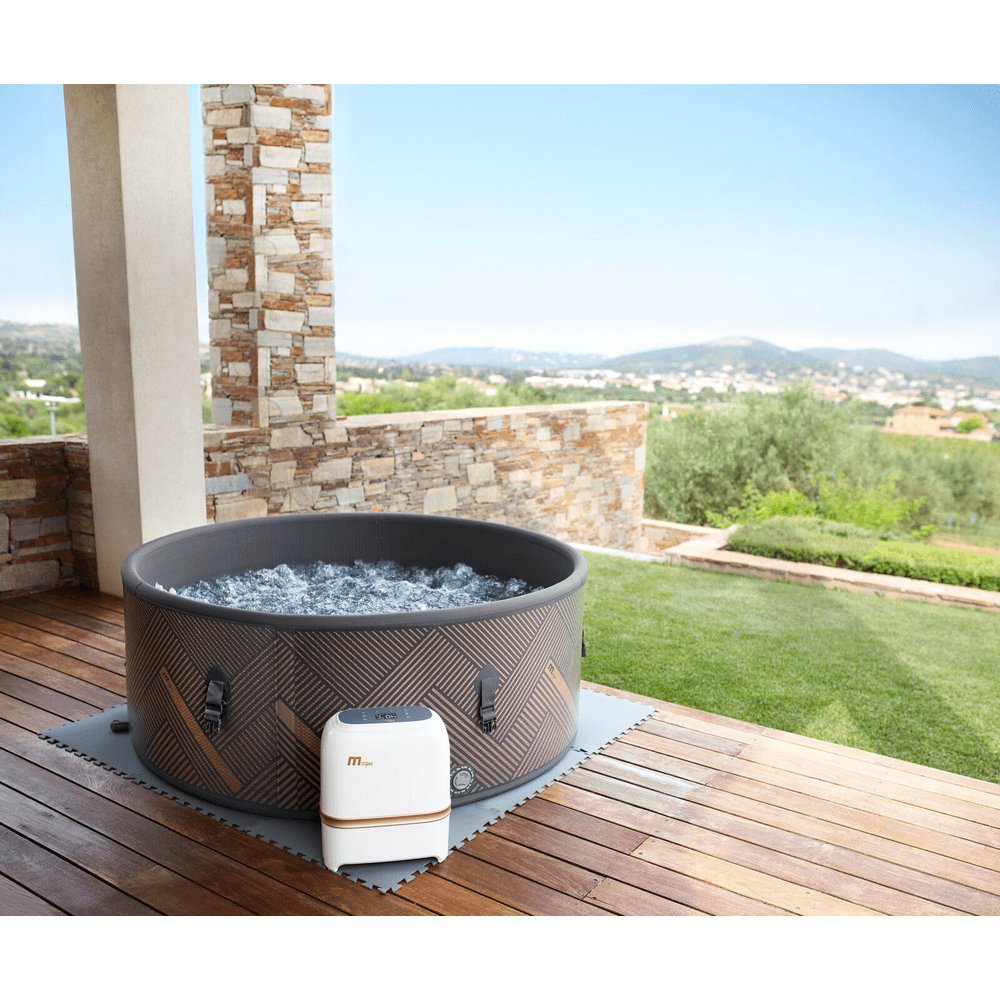 MSPA FRAME Mono Round 6 Person Inflatable Hot Tub Spa