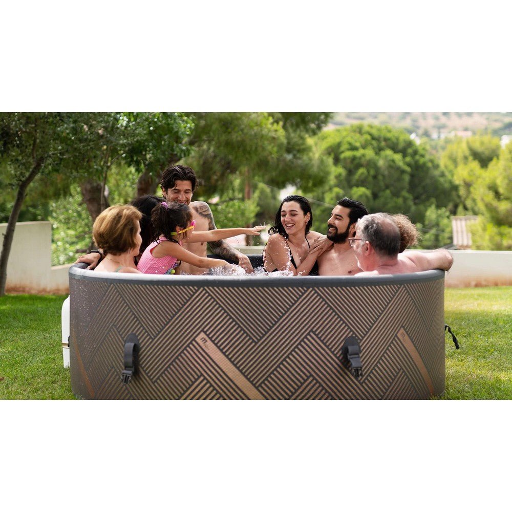 MSPA FRAME Mono Round 6 Person Inflatable Hot Tub Spa