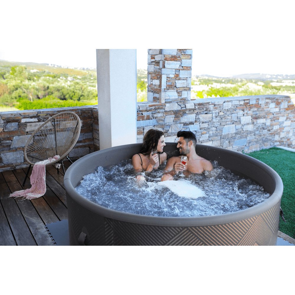 MSPA FRAME Mono Round 6 Person Inflatable Hot Tub Spa