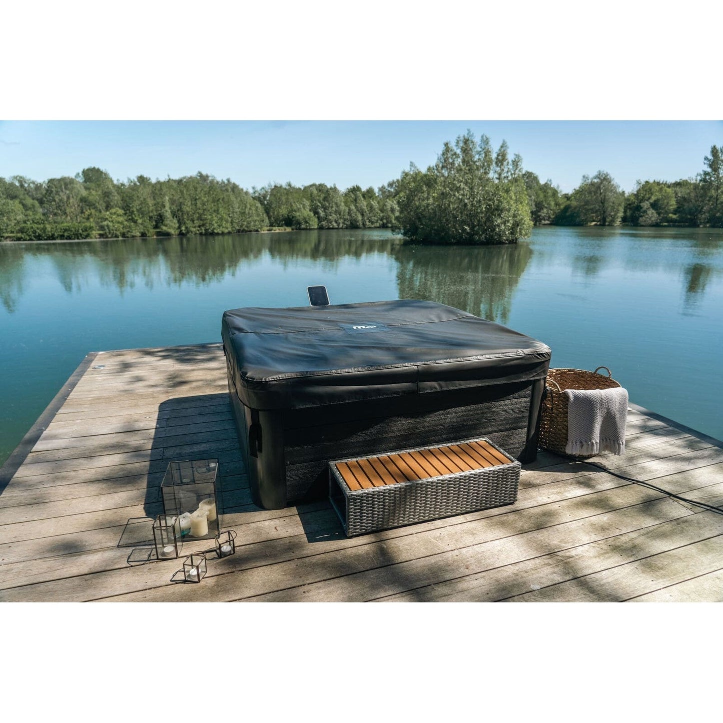MSpa Oslo Hot Tub - 2200W Heater | 6 Person Frame Spa | F-OS063W