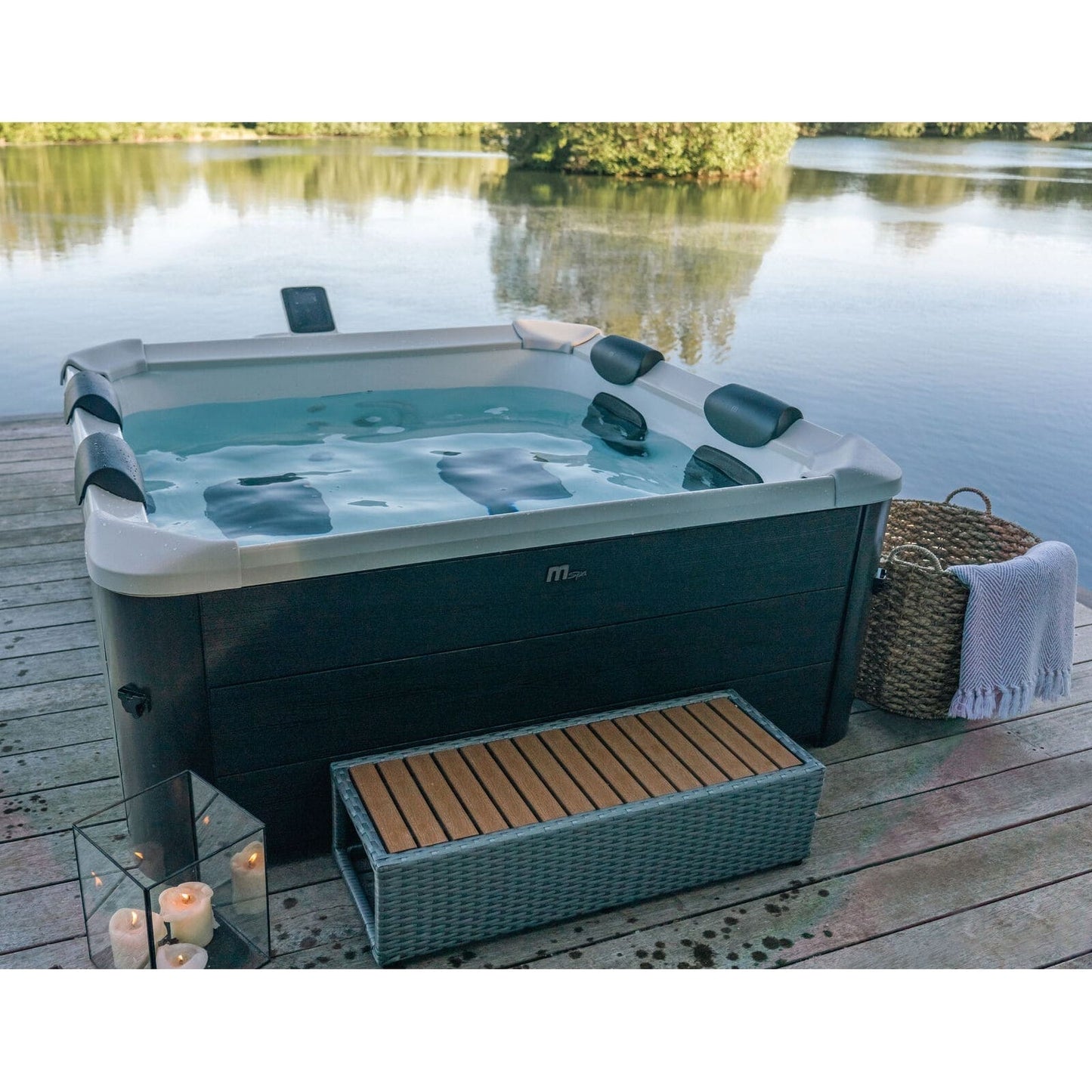 MSpa Oslo Hot Tub - 2200W Heater | 6 Person Frame Spa | F-OS063W