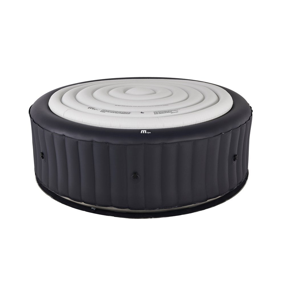MSPA URBAN Aurora Round 6 Person Inflatable Hot Tub Spa With LED lights