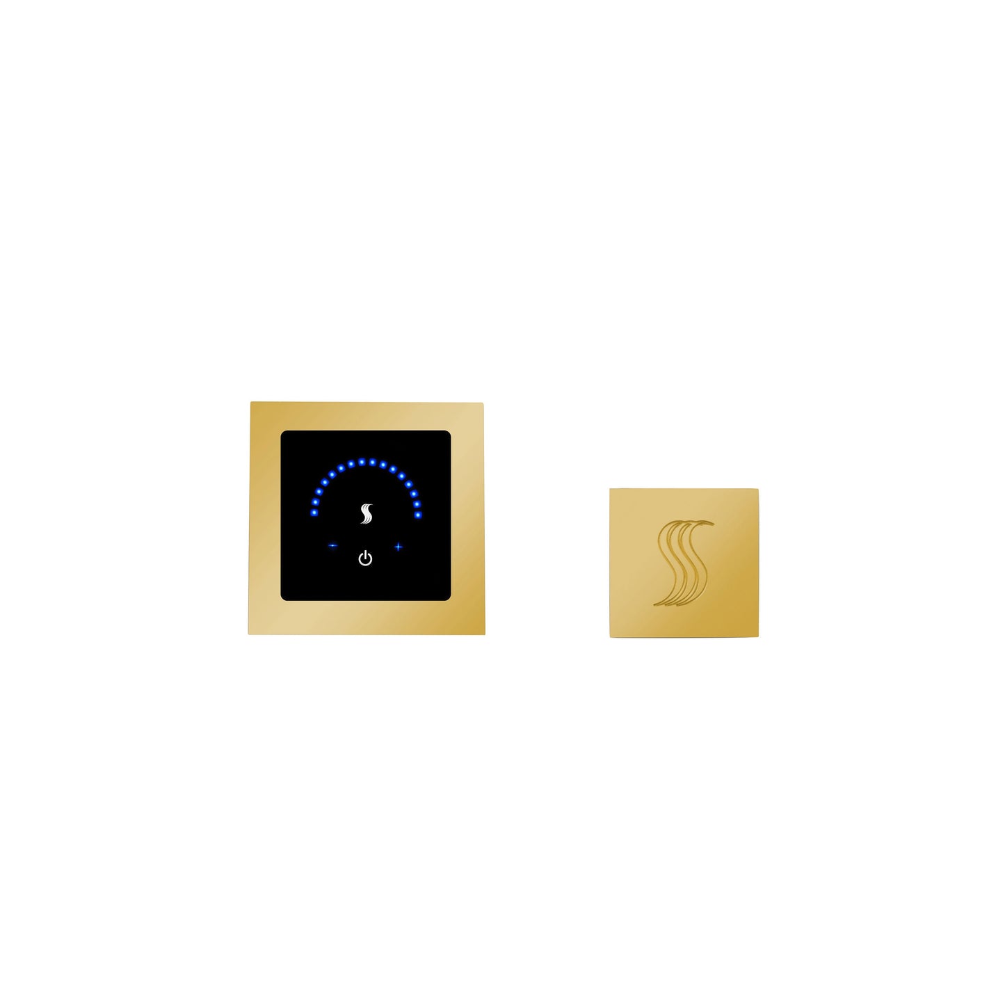 ThermaSol MicroTouch MTMR-SVSQ Square Steam Shower Controller with SteamVection Head