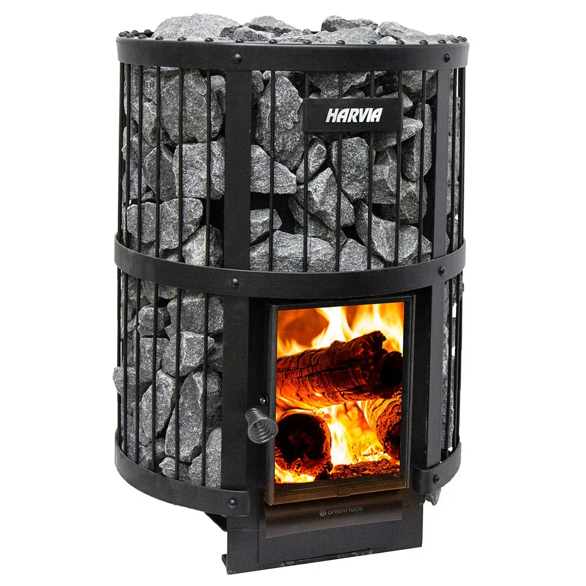 Harvia Legend 240 Greenflame Wood-Burning Sauna Stove WK200LD