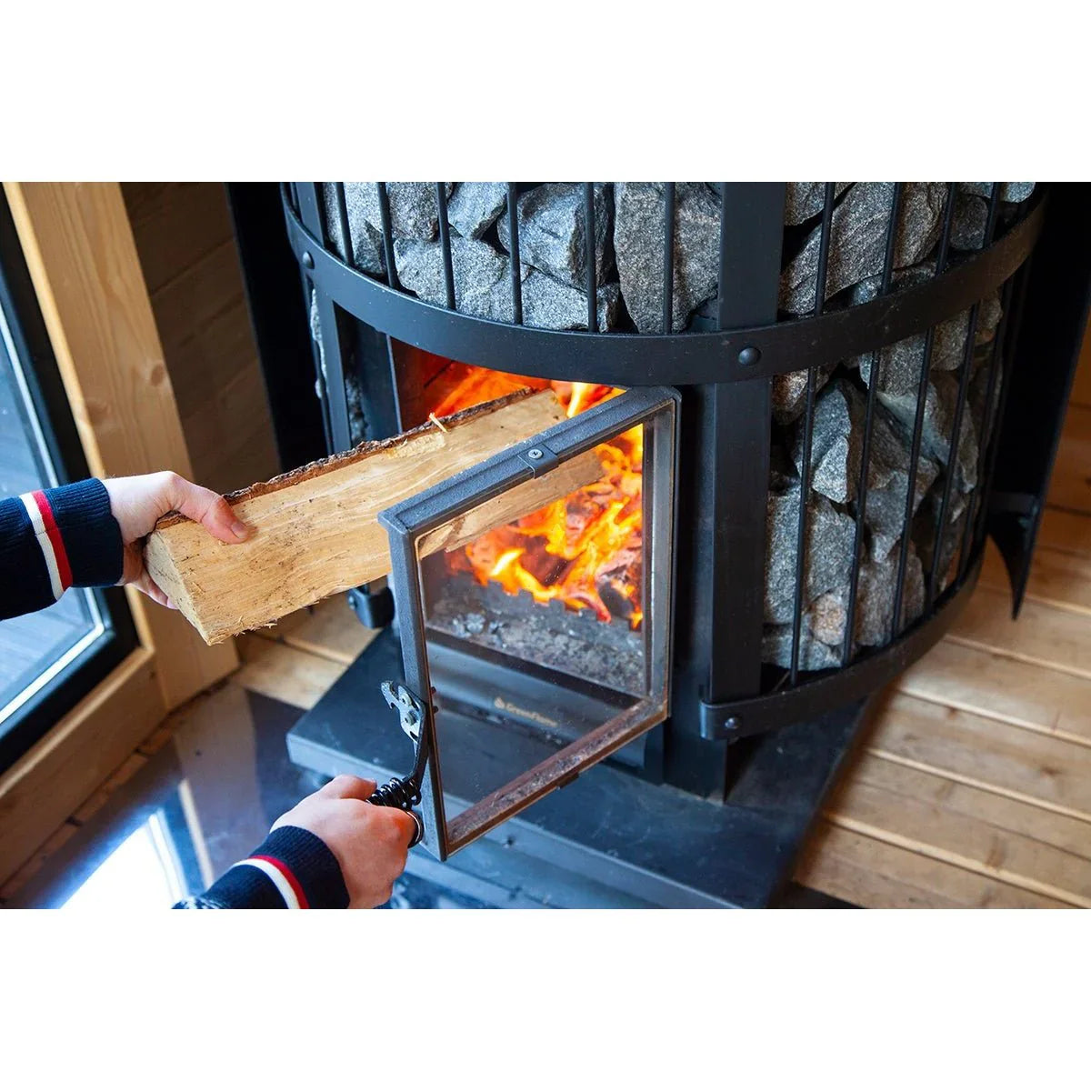 Harvia Legend 240 Greenflame Wood-Burning Sauna Stove WK200LD