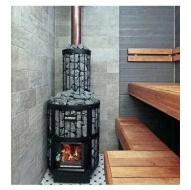 Harvia Legend 150 SL 16kW Wood Burning Sauna Stove w/ Fire Chamber Extension WK150LDSL