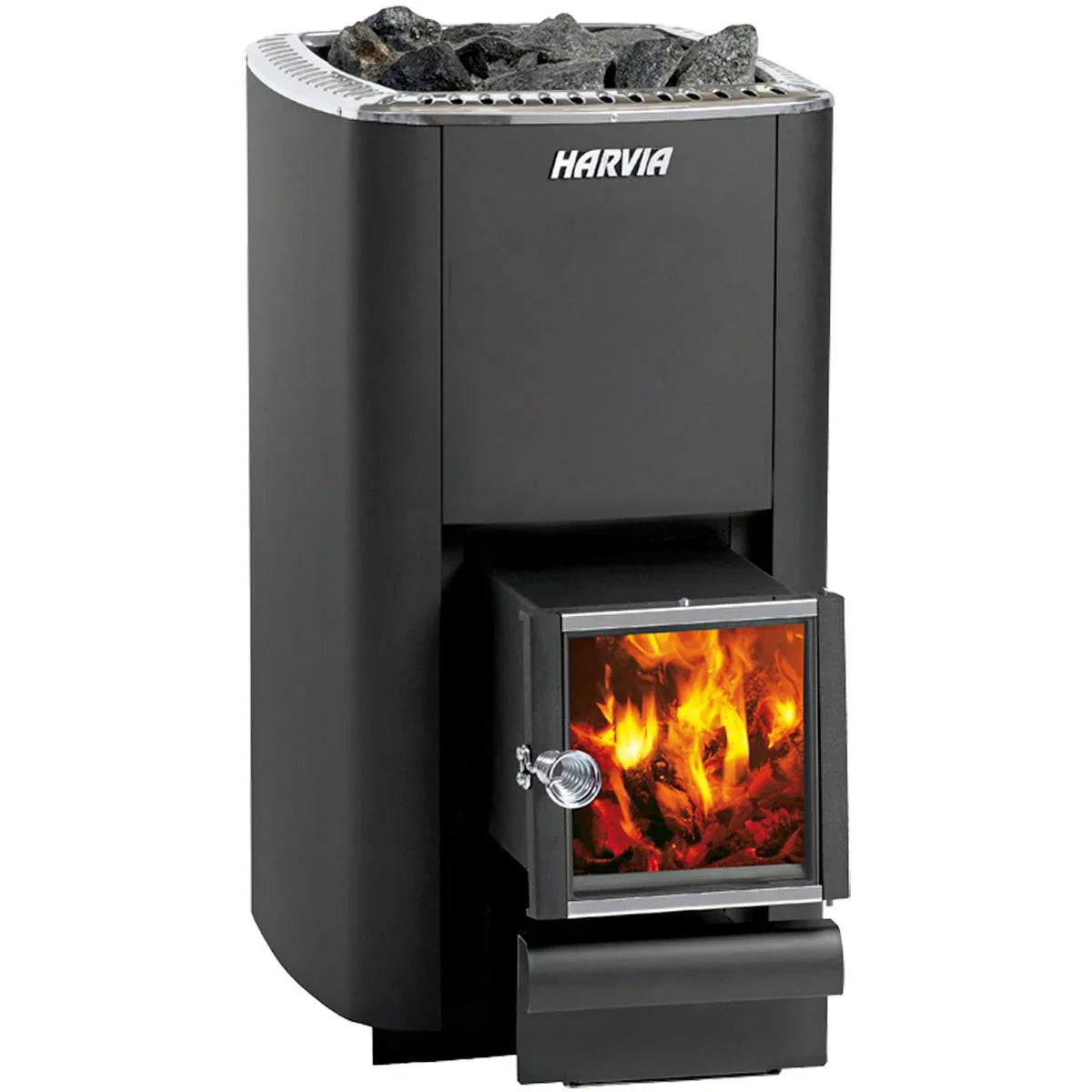Harvia M3 SL Wood-Burning Sauna Stove w/ Exterior Feed | WKM3SL