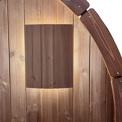 ESconce Plus: Premium LED Lighting for SaunaLife E7 Barrel Saunas