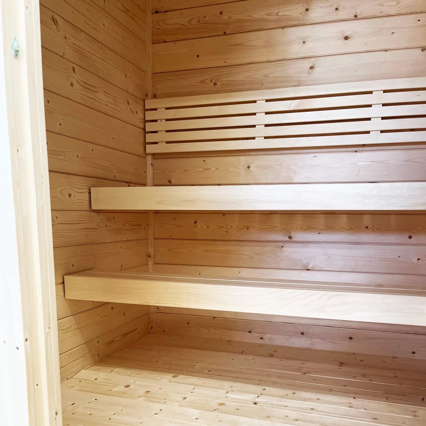 SaunaLife Garden Series G2 | 4 Person Outdoor Traditional Sauna