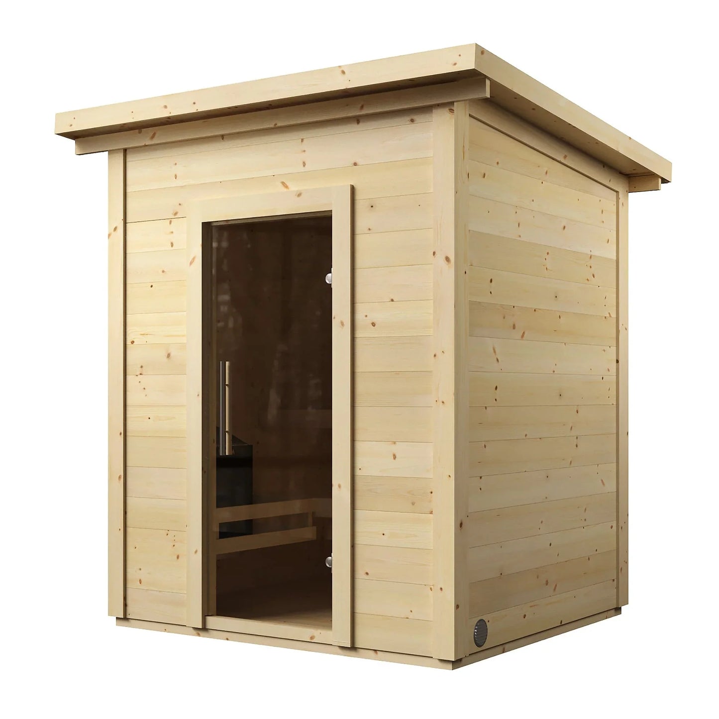 SaunaLife Garden Series G2 | 4 Person Outdoor Traditional Sauna