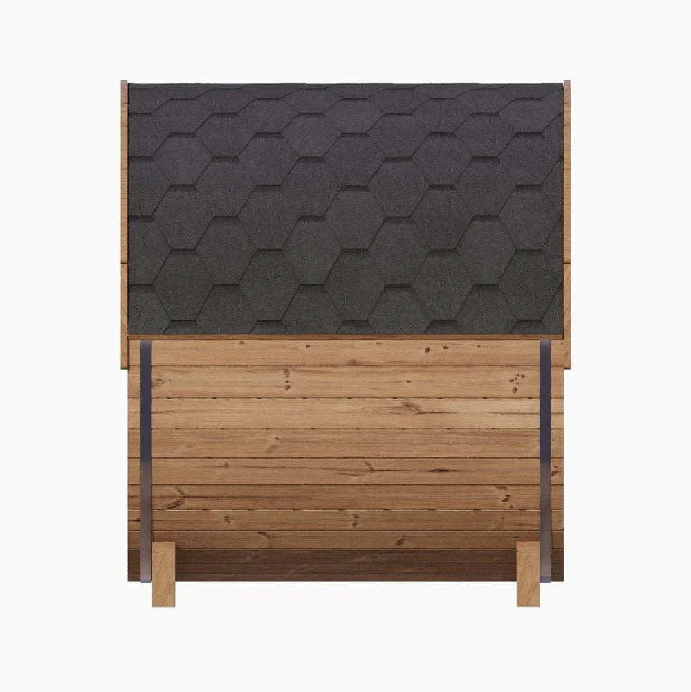 SaunaLife ERGO Series E6 | 3 Person Outdoor Barrel Sauna