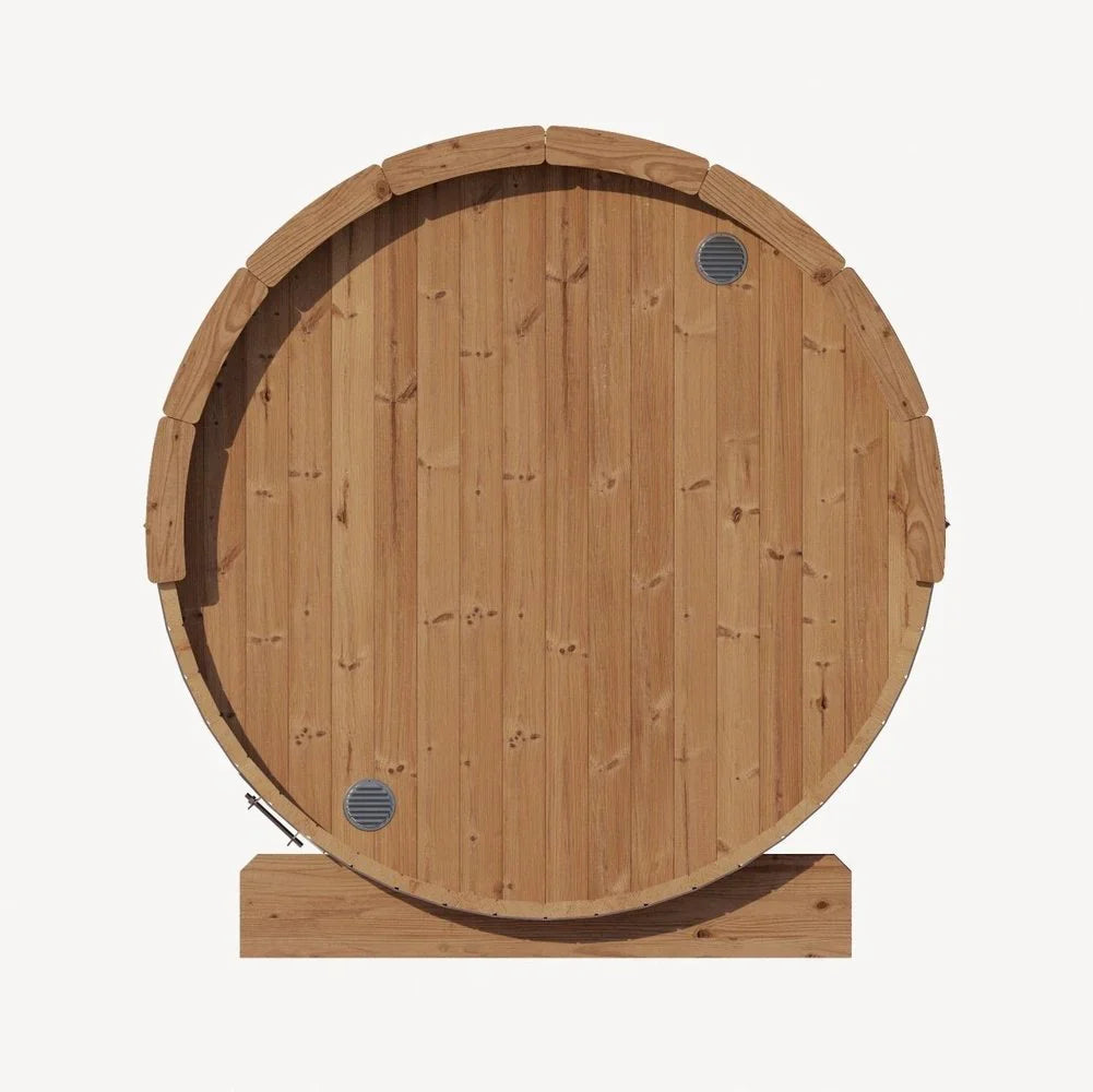 SaunaLife ERGO Series E6 | 3 Person Outdoor Barrel Sauna