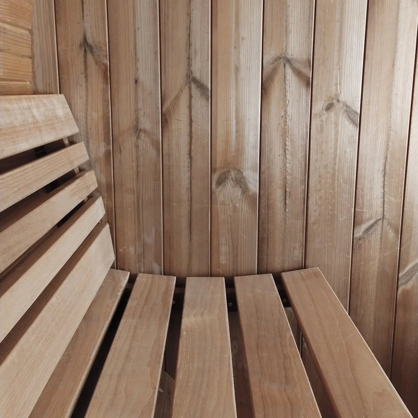 SaunaLife ERGO Series E6 | 3 Person Outdoor Barrel Sauna