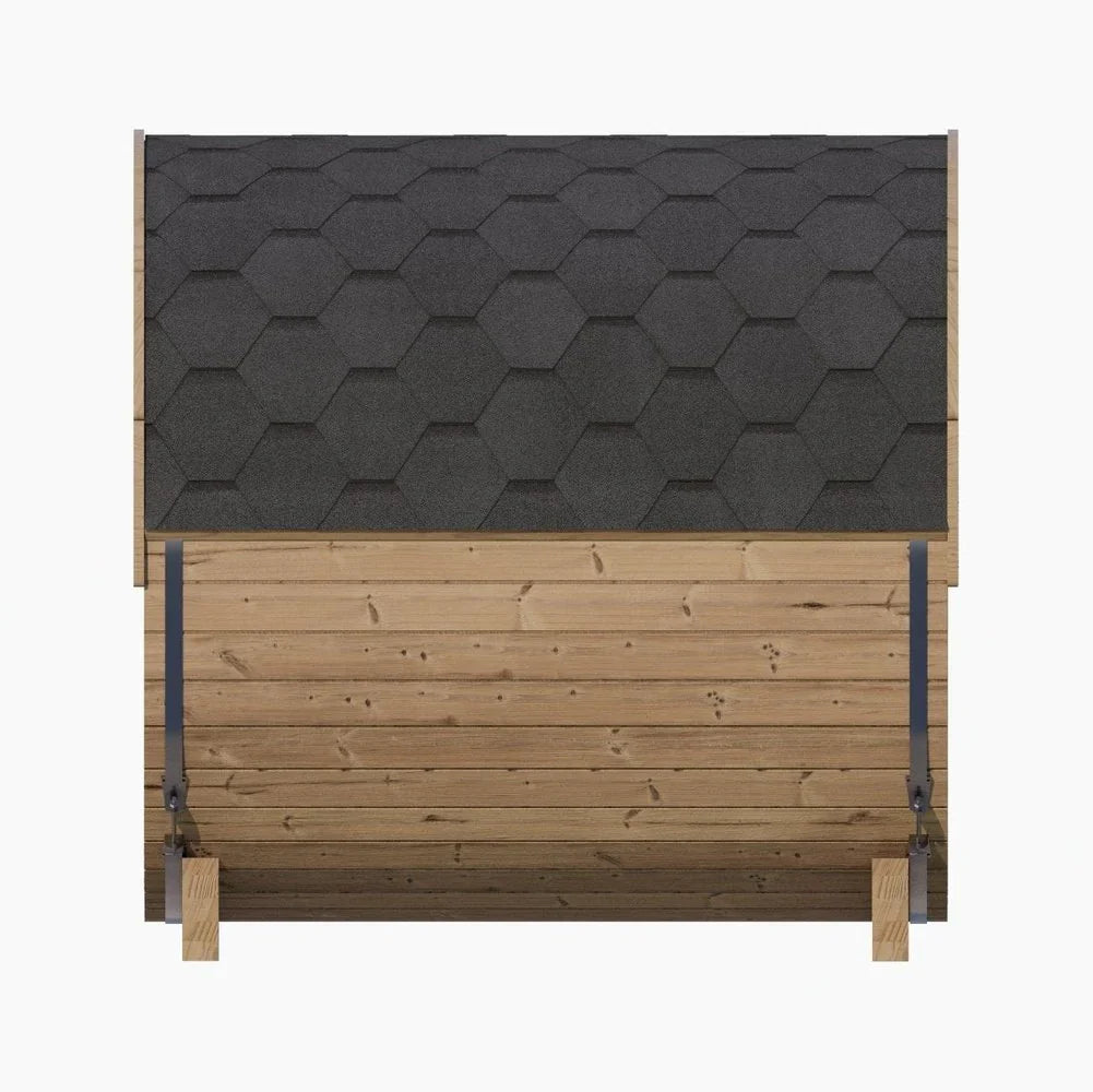 SaunaLife ERGO Series E7 | 4 Person Outdoor Barrel Sauna