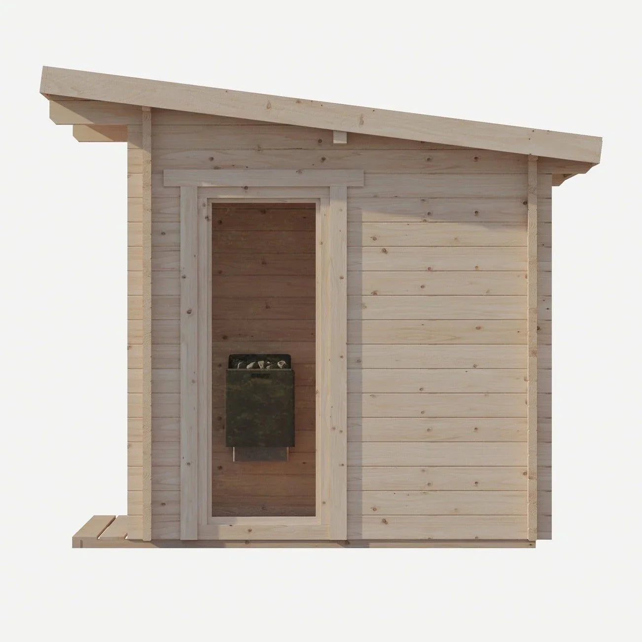 SaunaLife Garden Series G4 | 6 Person Outdoor Traditional Sauna