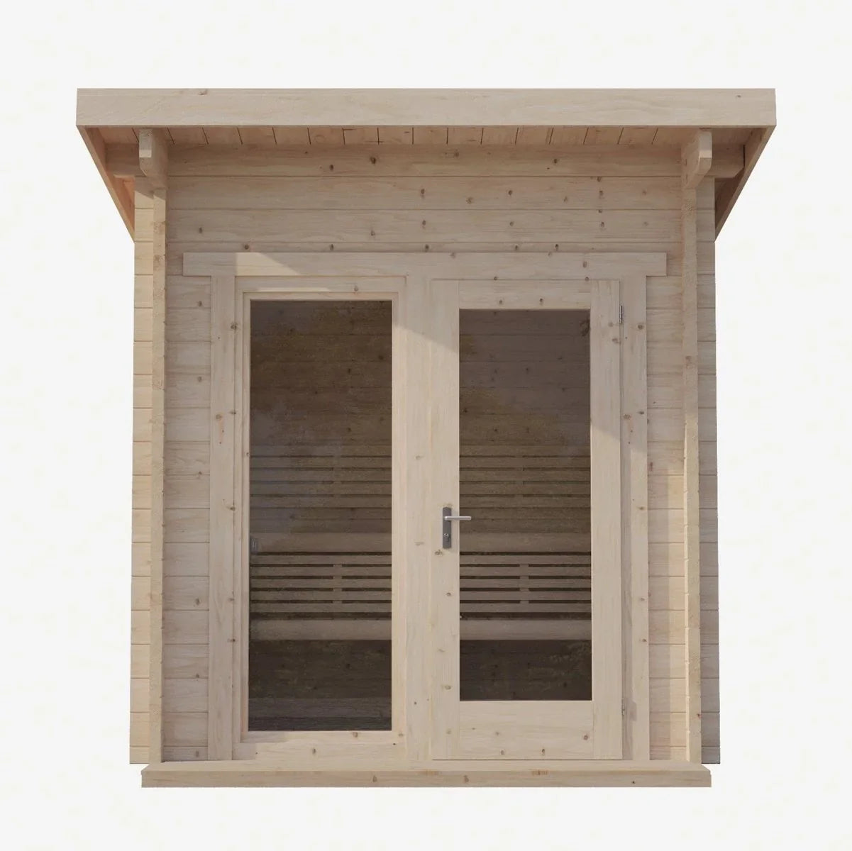 SaunaLife Garden Series G4 | 6 Person Outdoor Traditional Sauna