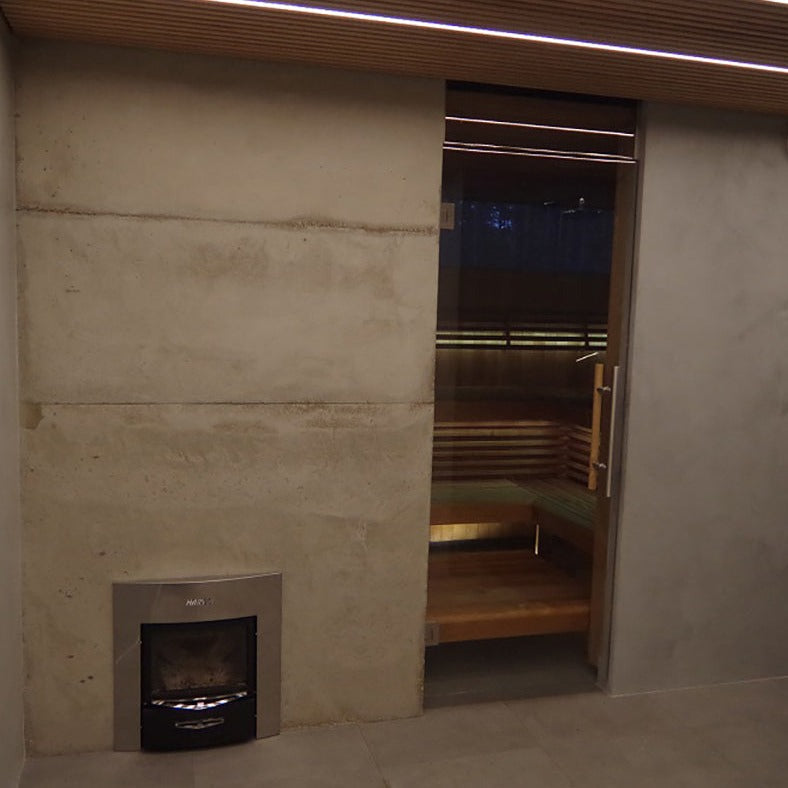 Harvia Legend 240 Duo Wood Burning Sauna Stove/Fireplace Combo WKLE20DUOM