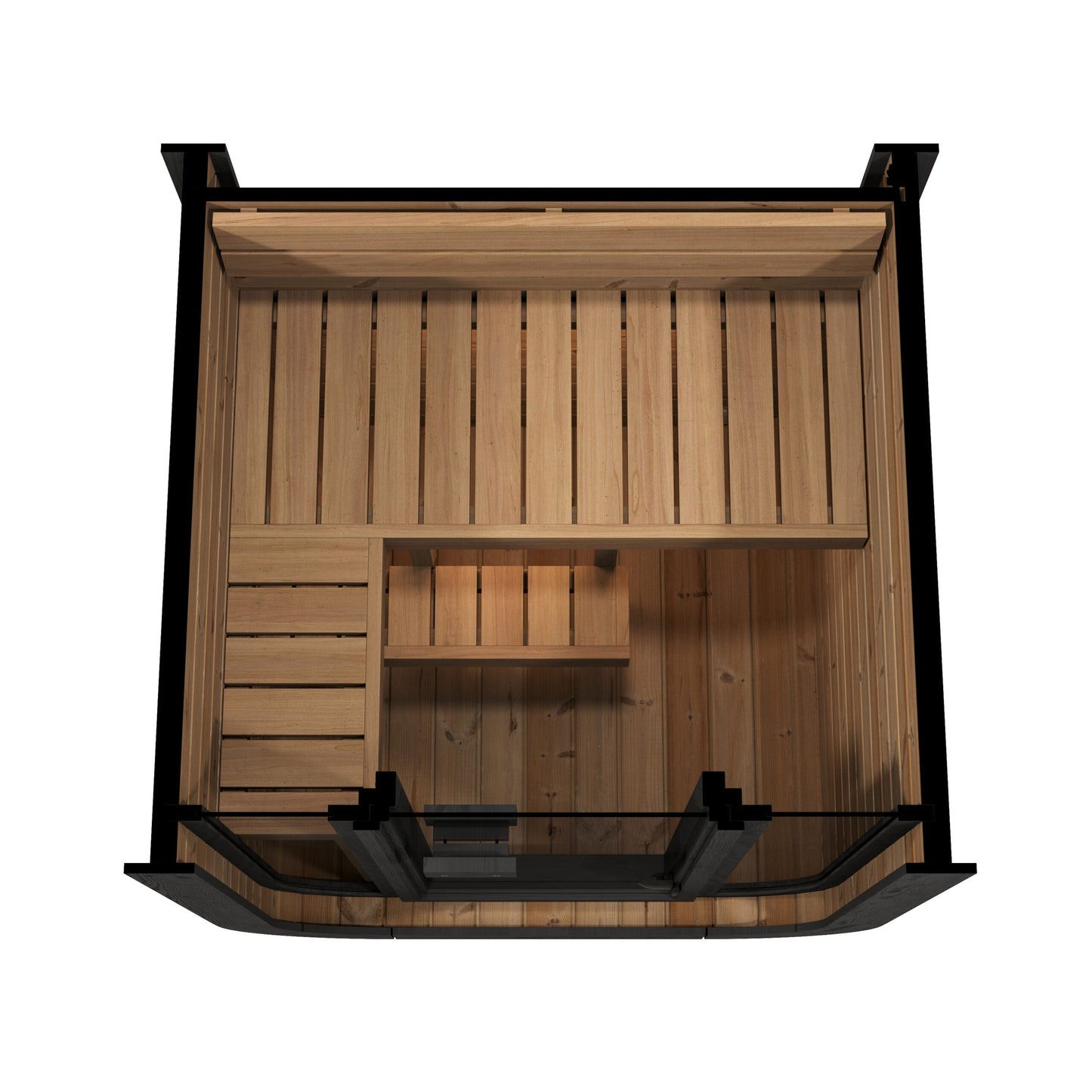 SaunaLife CUBE Series CL3G | 1-2 Person Outdoor Traditional Sauna