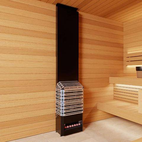 Saunum Air 5 - 4.8kW Stainless Steel Sauna Heater with Integrated Climate Equalizer