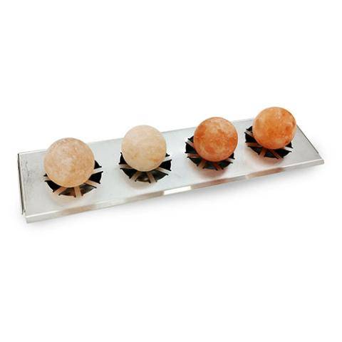 Saunum Himalayan Salt Set - Therapeutic Mineral Spheres for Sauna Enhancement