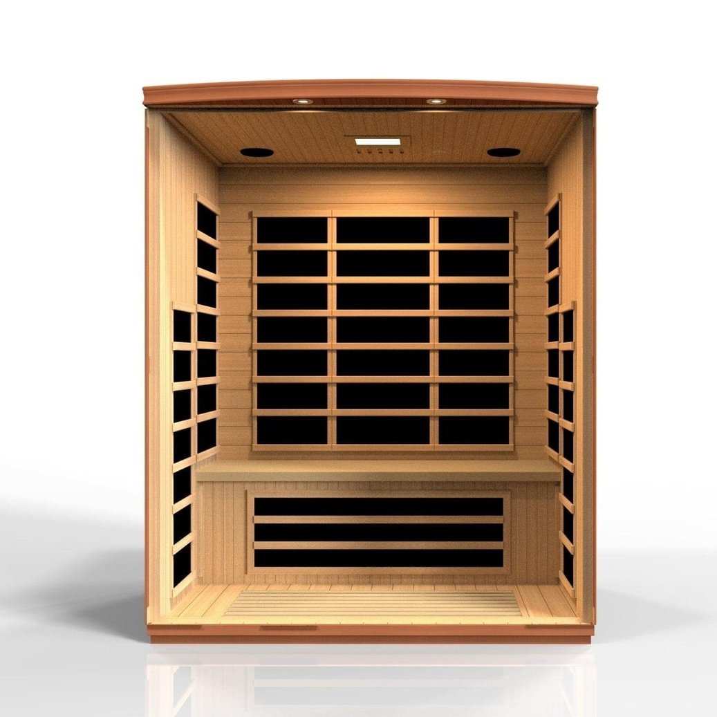 Dynamic Lugano 3-Person Low EMF FAR Infrared Sauna