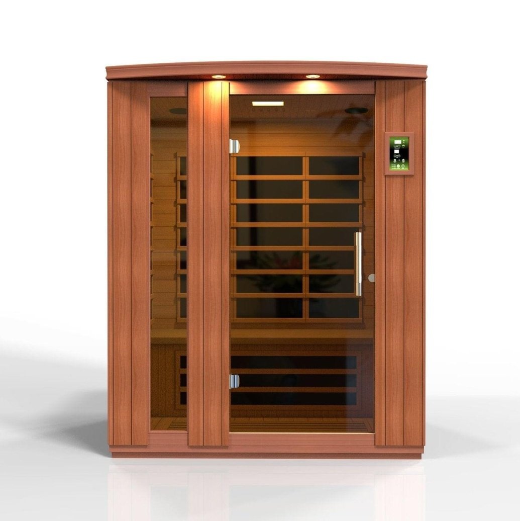 Dynamic Lugano 3-Person Low EMF FAR Infrared Sauna