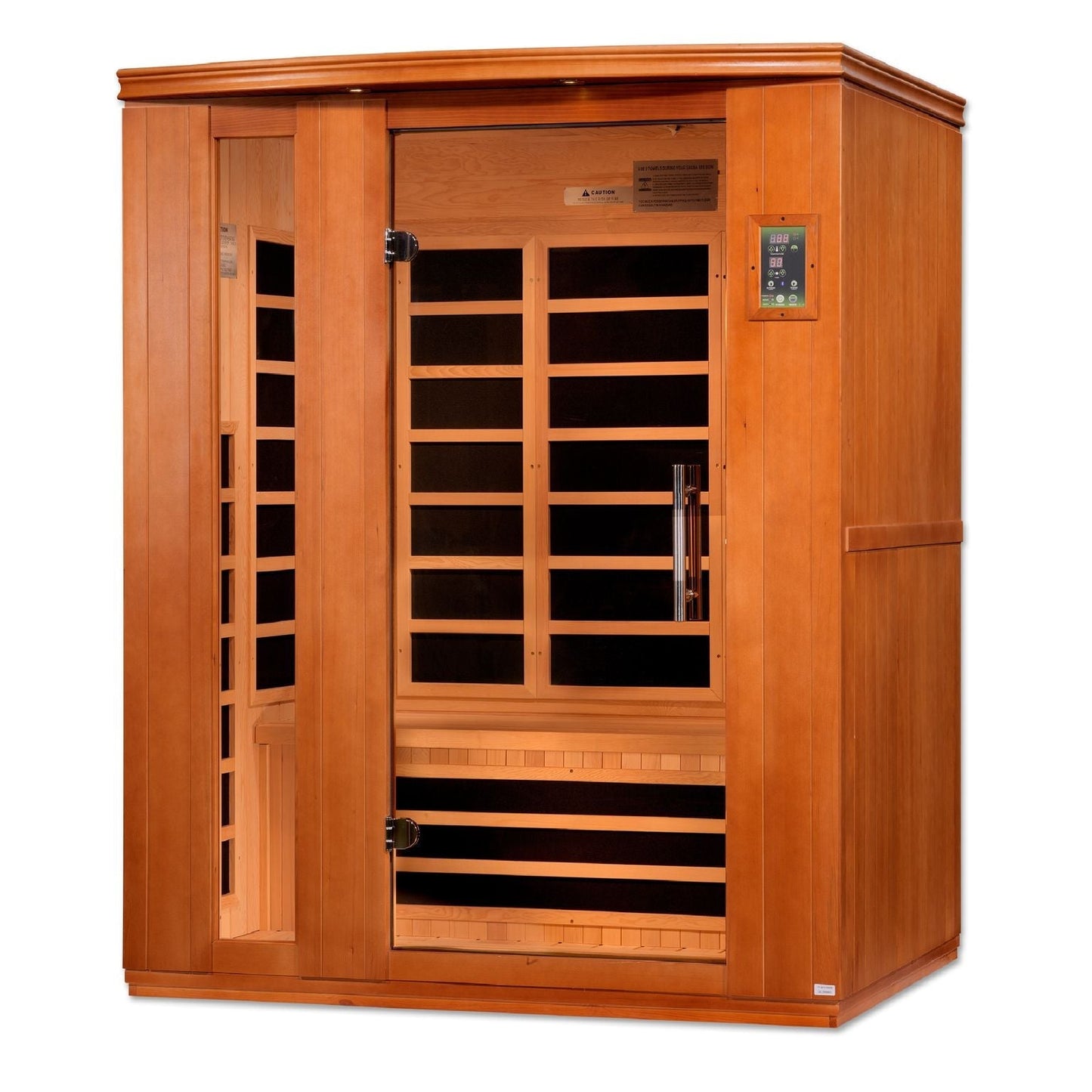 Dynamic Lugano Elite 3-Person Ultra-Low EMF FAR Infrared Sauna | DYN-6336-02 Elite