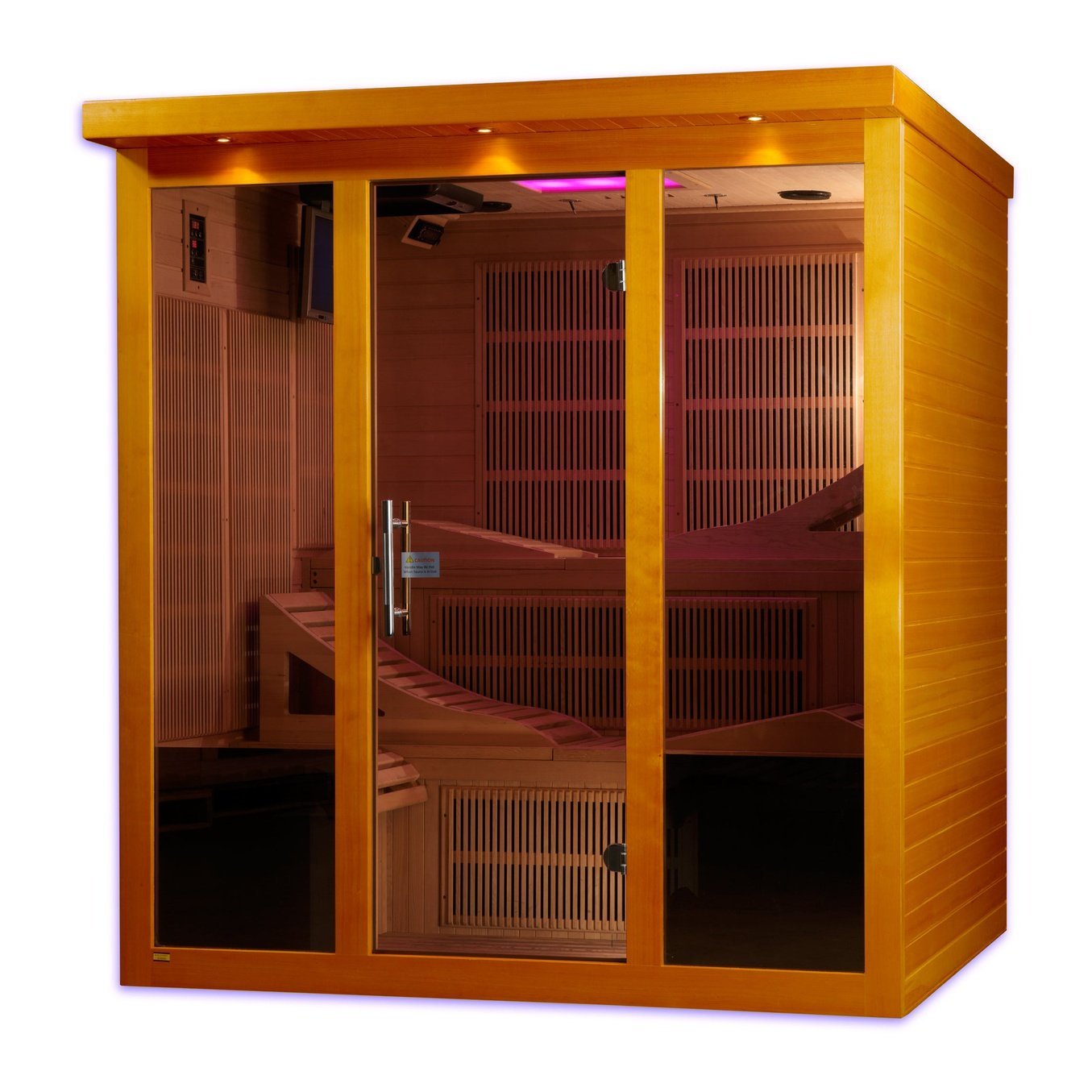 Dynamic Monaco 6-Person Ultra-Low EMF FAR Infrared Sauna | DYN-6996-01